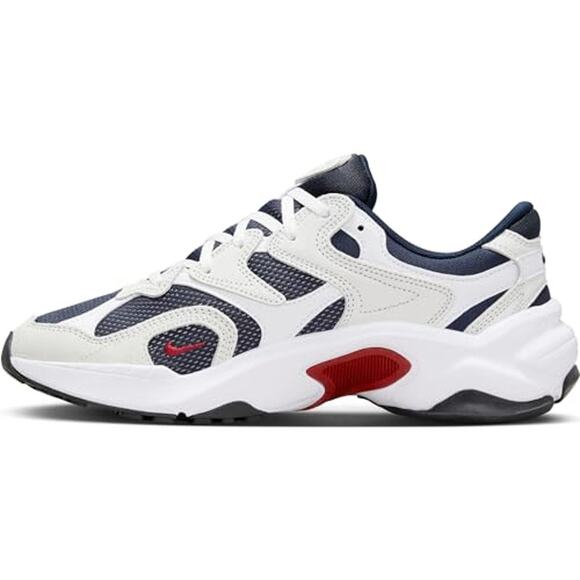 NWT Nike  Women's AL8 Shoes (FJ3794-400, Obsidian/Gym Red/Black/White) Size 7.5 - Picture 1 of 6